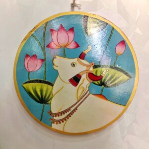 Pichwai cow wall plate