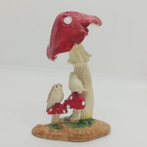 MUSHROOM WITH BIRD