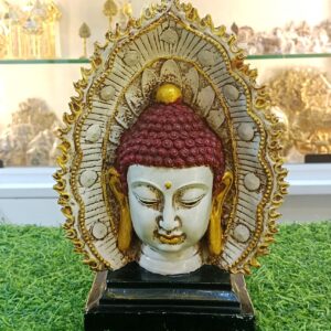 RESIN BUDDHA HEAD